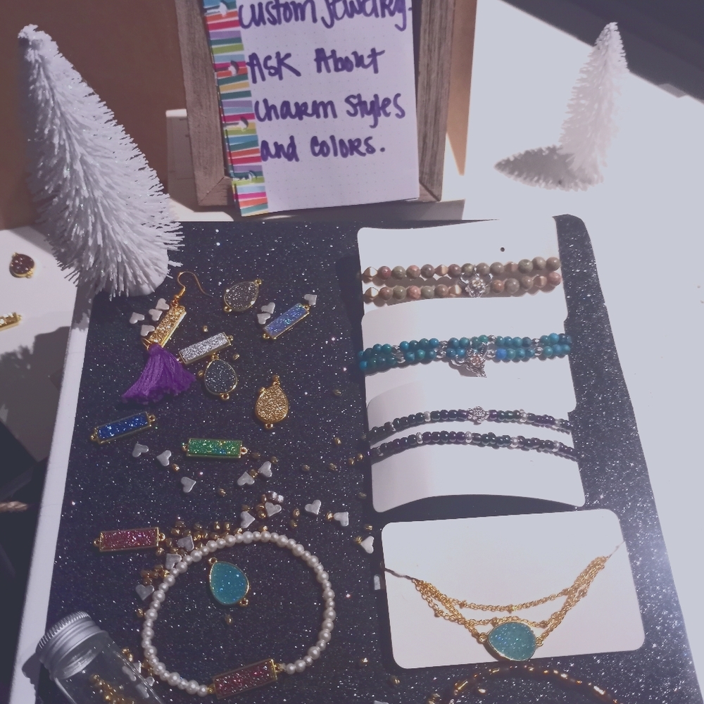 Custom made jewelry,  decor, etc